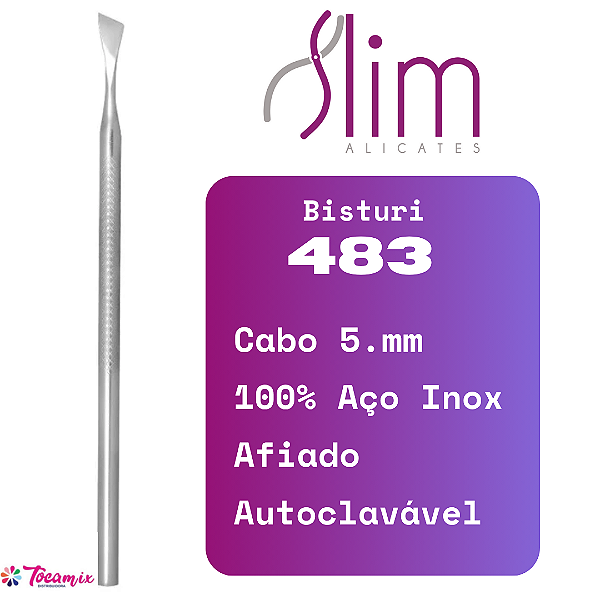 Bisturi Espátula manicure instrumento 483