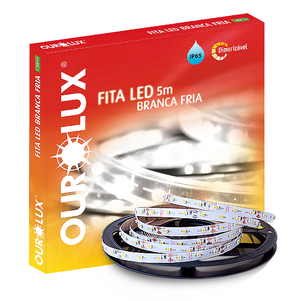 Fita Superled 5M 24W 12V IP65 6400K.