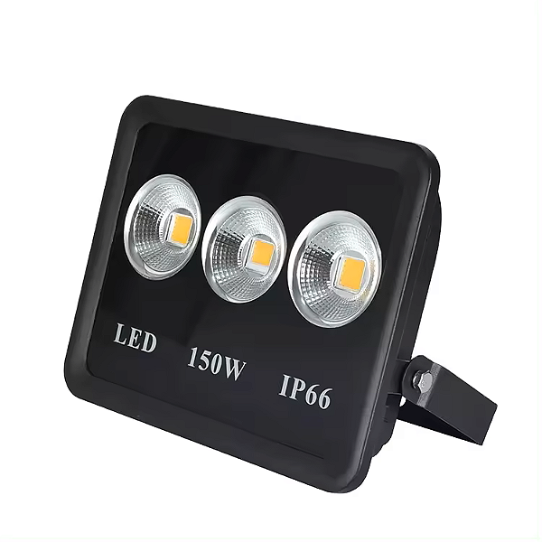 Refletor holofote LED Ultra COB 150w 3000K a prova d'água IP66.
