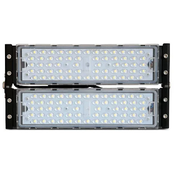 Refletor Industrial holofote modular LED 100W 4000K branco neutro IP67.