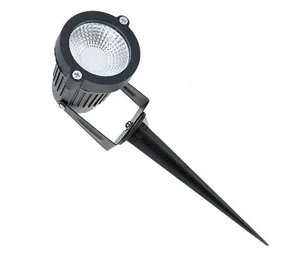 Espeto de Jardim LED COB Azul 7W IP67 bivolt.