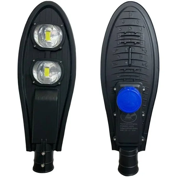 Luminária LED Pública 100W COB Sensor Fotocélula IP67 com INMETRO.