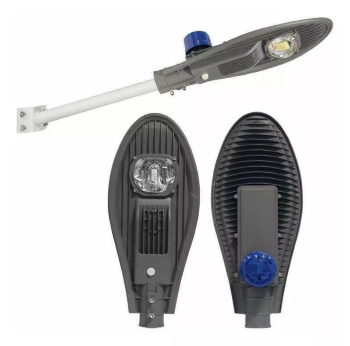 Luminária LED Pública 50W COB Sensor Fotocélula IP67 com INMETRO.