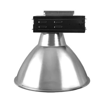 Luminária Industrial com alojamento caixa preta 20 polegadas E40.