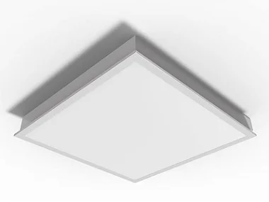 Luminária de embutir fechada com difusor leitoso para 4 lâmpadas T5 14/24W 60cm.