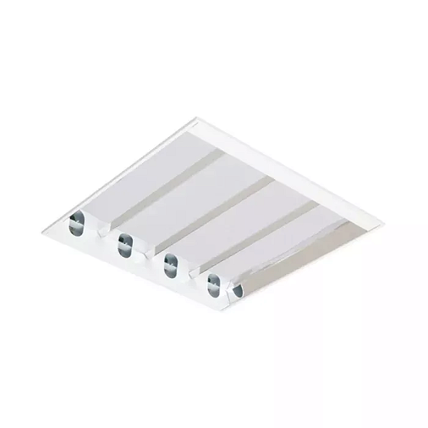 Luminária de Embutir alto rendimento para 4 lâmpadas 9/10W 60cm.