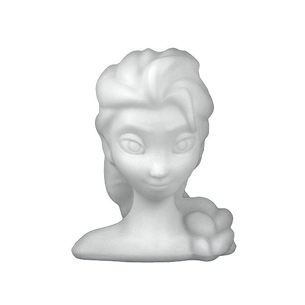 Luminária Elsa 33x26,5x21,5cm Polietileno Branco.