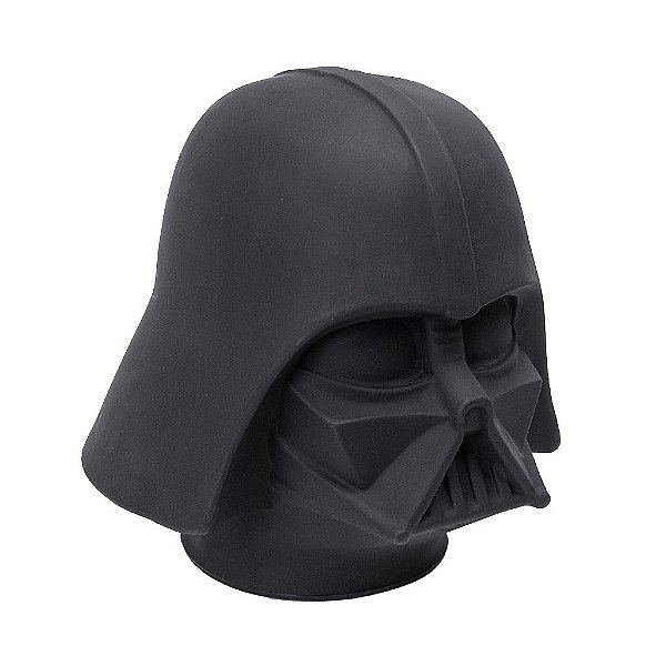 Luminária Darth Vader 28x30x26cm Polietileno Preto.