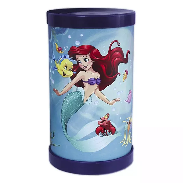 Luminária de Mesa Lumi Ariel 27xØ14,5cm Polipropileno Colorido.