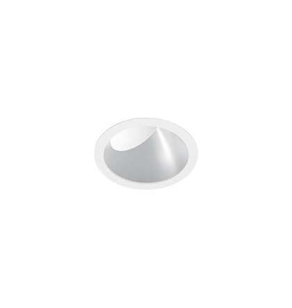 Spot de Embutir LED Dhari Redondo Angular 78° 3000K 18,1W Bivolt Ø20x15cm Alumínio Branco Fosco.