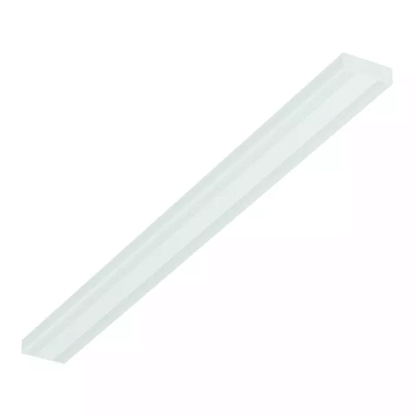 Plafon de Sobrepor LED Kiini Retangular 5000K 73W Bivolt 111,8x9x2,8cm Alumínio e Acrílico Branco Fosco.