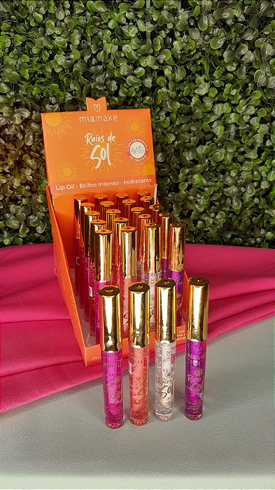 Lip Oil Raios de Sol Mia Make