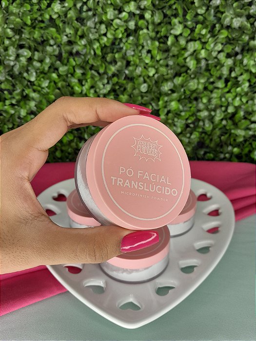Pó Facial Translúcido Microfinish Powder Super Poderes