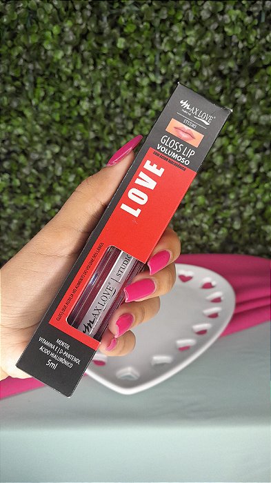 Gloss Lip Volumoso Incolor Cor 05 Max Love