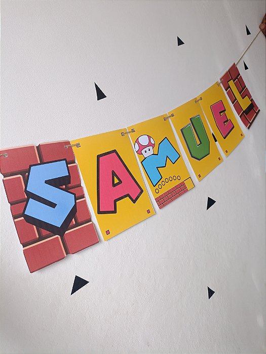 Varal de bandeirinhas Personalizados