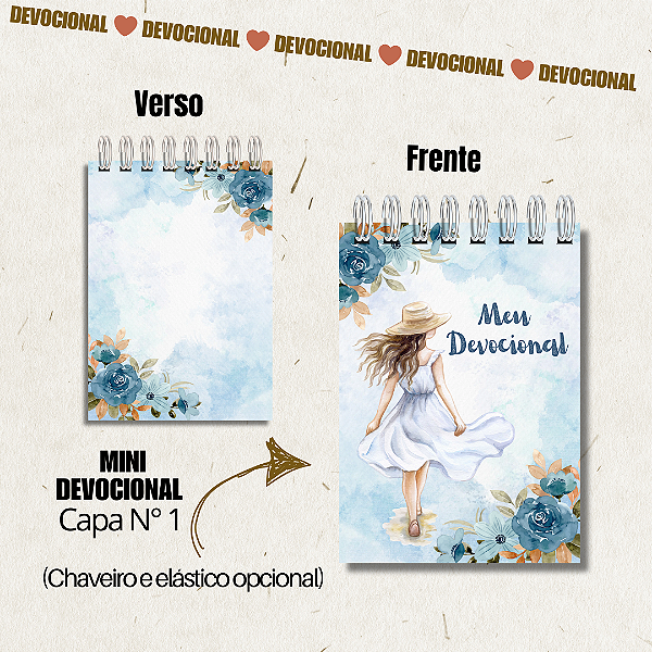 Mini Devocional Blue