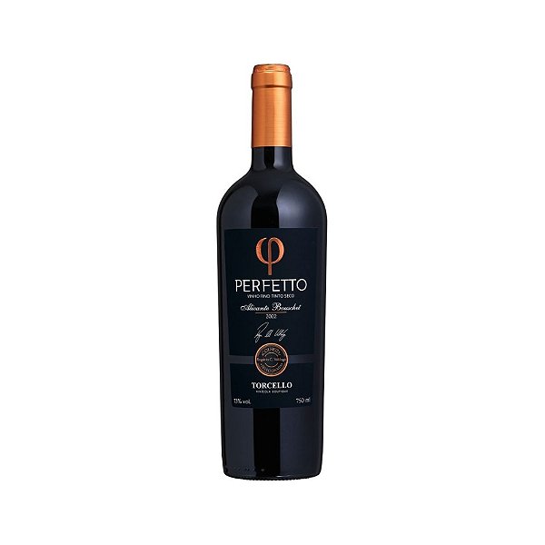 Vinho Fino Tinto Seco Alicante Bouschet Perfetto 2022 – Torcello 750ml