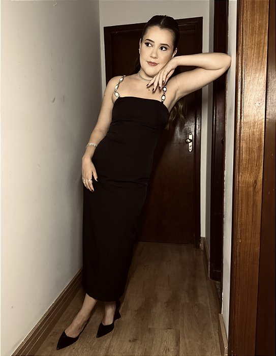 Vestido Ágata Preto
