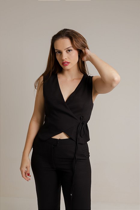 Blusa Diamante - Preta