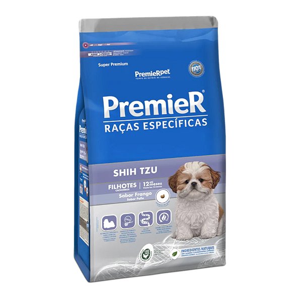 Premier Shih Tzu Filhote 2,5 Kg