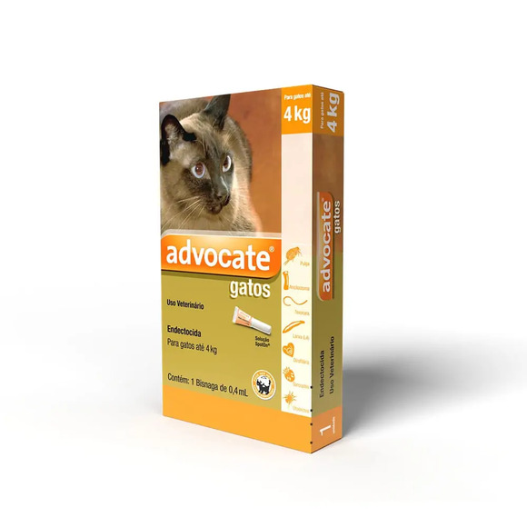 Advocat Gato Ate 4 Kg 1 Unidade S/ Caixa