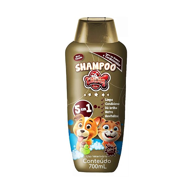 Shampoo Cat Dog 5 Em 1 700 Ml