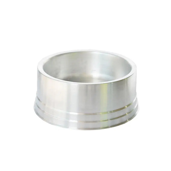 Comedouro Pesado Mini De Alumínio Para Coelhos Único