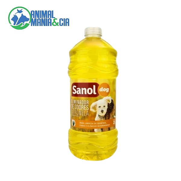 Eliminador De Odores Citronela Sanol 2 Lts
