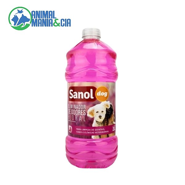 Eliminador De Odores Floral Sanol 2 Lts
