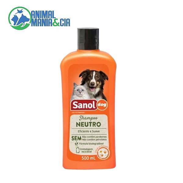 Shampoo Neutro Sanol 500 Ml