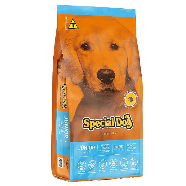 Ração Special Dog Junior Carne 20 Kg