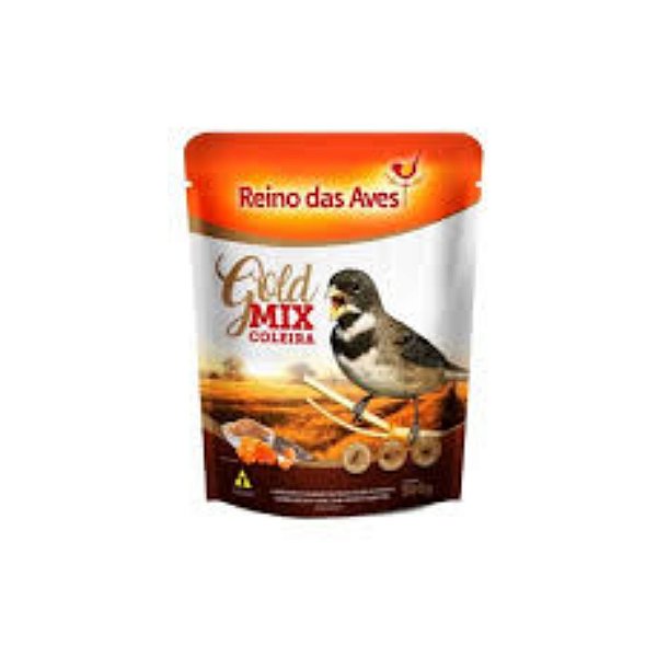 Reino Das Aves Coleira Gold Mix 500 Mg