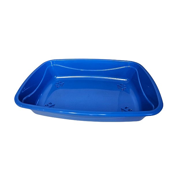 Bandeja Higienica Luxo Patas Pet Injet Azul