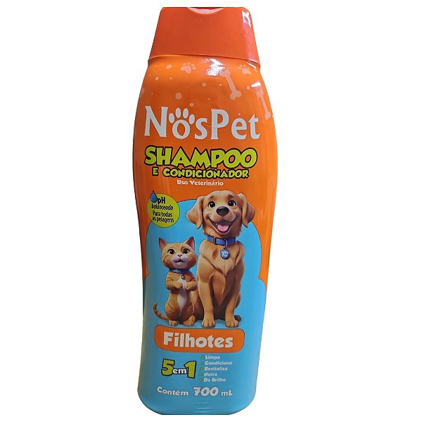 Shampoo 5em1 Filhotes 700ml Nospet
