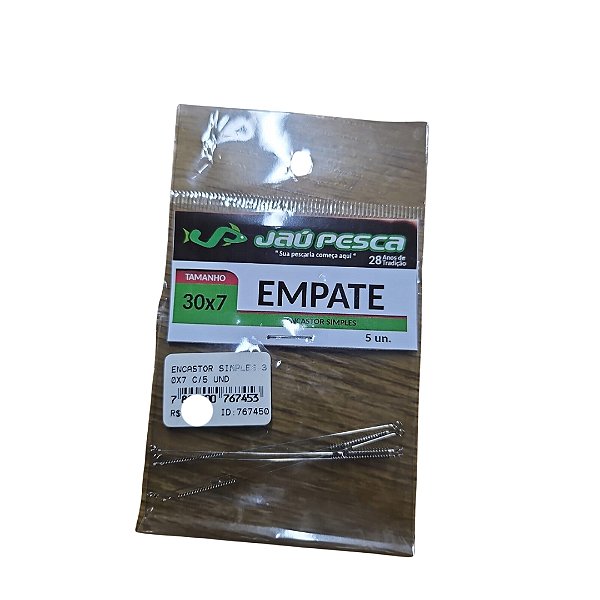Encastor Simples 30x7 C/5 Und