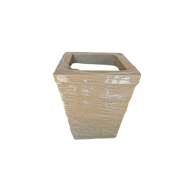Vaso Polietileno Quadrada Degrau Pp 097