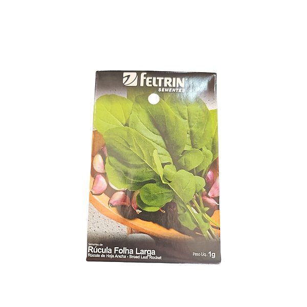 Semente Rucula Cultivada 1 G