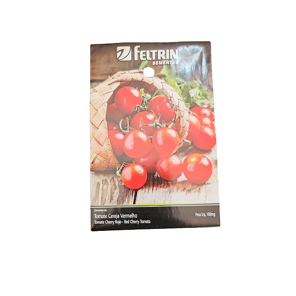 Semente Tomate Cereja Vermelho 400 Mg
