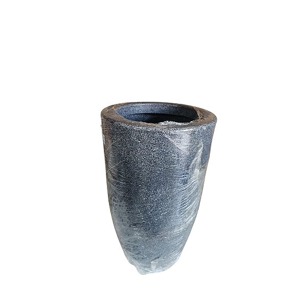 Vaso Red.bojo Marmorizado 1 Cinza-14332