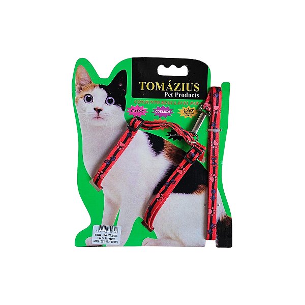 Conj P/ Gatos Reg. Vermelho N 2 Tomazius