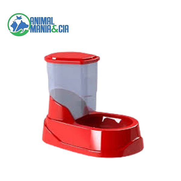 Comedouro Dosador Classic Vermelho