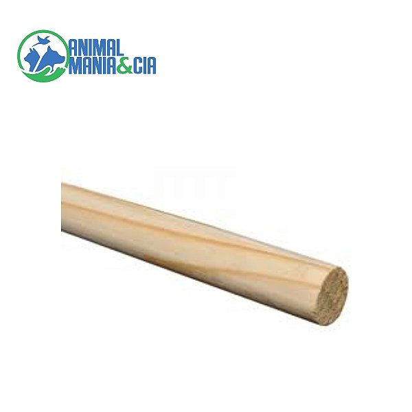 Poleiro Madeira Liso 12x1