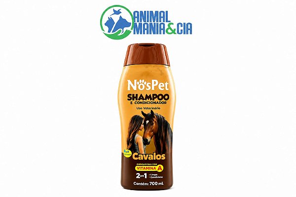 Shampoo E Cond Cavalos 700ml Nospet