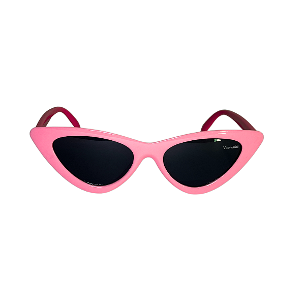 Óculos Infantil Vison Kids Gatinho Rosa