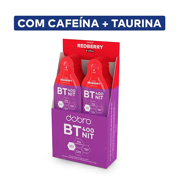 BT 400 Nitrato Gel Sabor Redberry (10un x 30g)