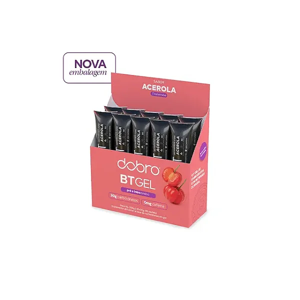BT Gel Beterraba com Acerola (10un x 30g)