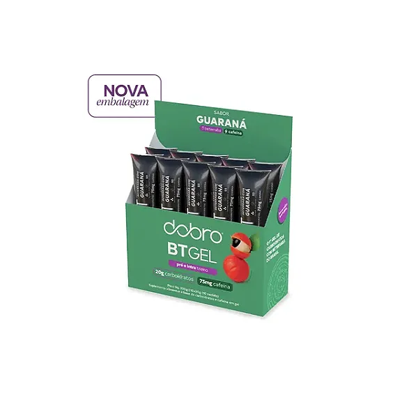 BT Gel Beterraba com Guaraná e Cafeína (10un x 30g)