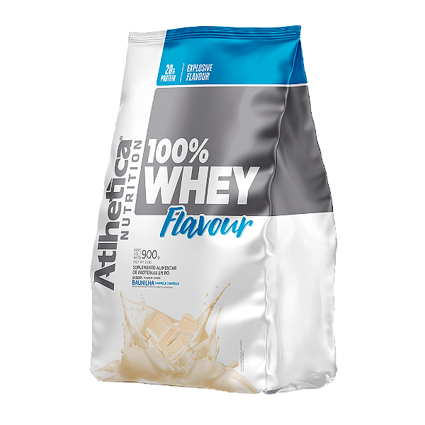 100% Whey Flavour Baunilha Pacote 900g