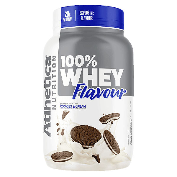 100% Whey Flavour Cookies & Cream Pote 900g