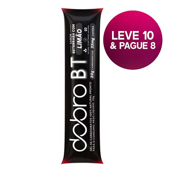 BT Gel Beterraba com Limão e Cafeína 30g